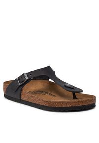 Birkenstock Japonki Gizeh Bs 845251 Czarny. Kolor: czarny. Materiał: skóra #4