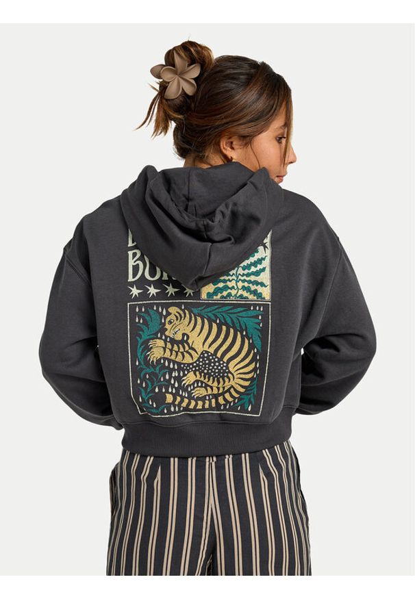 Billabong Bluza Lost Mind EBJSF00183 Szary Cropped Fit. Kolor: szary. Materiał: bawełna