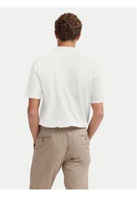 Bugatti Polo 8150-75021C Biały Regular Fit. Typ kołnierza: polo. Kolor: biały. Materiał: bawełna #2