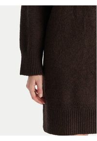 Vero Moda Sukienka dzianinowa Aquarius 10331900 Brązowy Regular Fit. Kolor: brązowy. Materiał: syntetyk #4