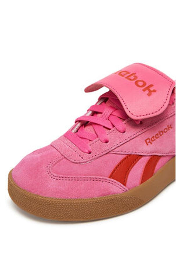 Reebok Sneakersy SMASH EDGE KILTY 100241116 Różowy. Kolor: różowy. Materiał: zamsz, skóra