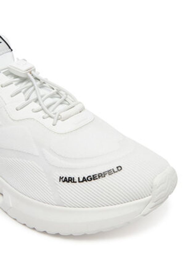 Karl Lagerfeld - KARL LAGERFELD Sneakersy KL54623 Biały. Kolor: biały. Materiał: materiał