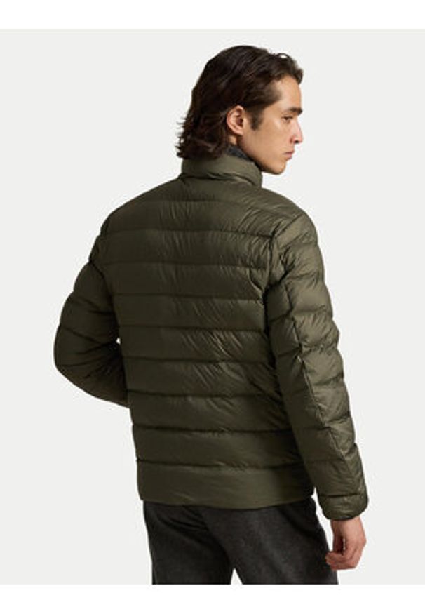 Polo Ralph Lauren Kurtka puchowa 710967774007 Zielony Regular Fit. Typ kołnierza: polo. Kolor: zielony. Materiał: syntetyk