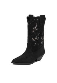 DeeZee Kowbojki CEO-R25AW09079 Czarny. Kolor: czarny. Materiał: materiał #6