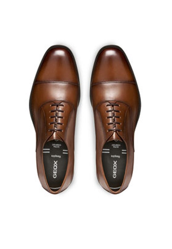 Geox Półbuty U Walk Pleasure F U55H8A 00043 C6610 Brązowy. Kolor: brązowy. Materiał: skóra