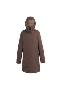 Kurtka puchowa damska Regatta Dallymoore. Kolor: brązowy. Materiał: puch. Sport: turystyka piesza #1
