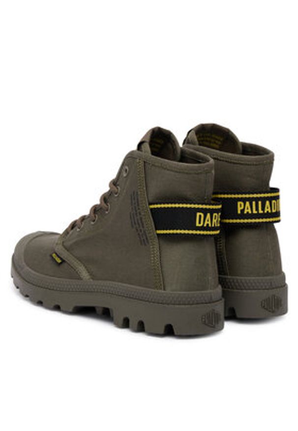 Palladium Trapery Pampa Hi Dare Ii 79514-325-M Zielony. Kolor: zielony. Materiał: materiał