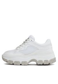 Guess Sneakersy Brecky FLPBRE ELE12 Biały. Kolor: biały. Materiał: materiał