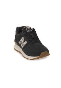 Buty do chodzenia damskie New Balance 574. Zapięcie: sznurówki. Kolor: czarny. Materiał: materiał. Szerokość cholewki: normalna. Model: New Balance 574. Sport: turystyka piesza