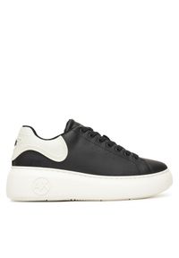 Armani Exchange Sneakersy XW002149 AF19528 MC024 Czarny. Kolor: czarny. Materiał: skóra #1