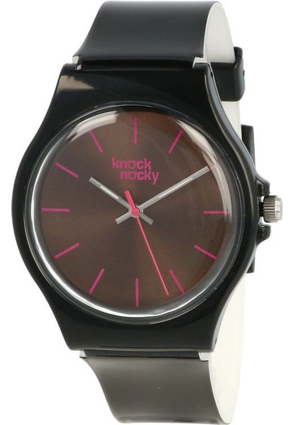 Czarny zegarek Knock Nocky