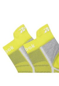 Reebok Skarpety Niskie Męskie FLOAT RUN U ANK SOCK HE2423 Żółty. Kolor: żółty. Materiał: materiał #2