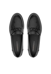 Emporio Armani Mokasyny X3A109 XF818 00002 Czarny. Kolor: czarny. Materiał: skóra #5