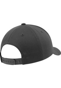 FLEXFIT - Klasyczna Czapka Snapback Z Zakrzywionym Daszkiem. Kolor: brązowy, szary, wielokolorowy. Styl: klasyczny