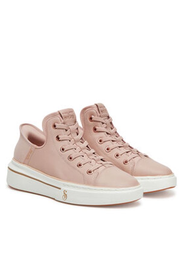 skechers - Skechers Sneakersy Snoop One-Og Leather 186001/BLSH Różowy. Kolor: różowy. Materiał: skóra