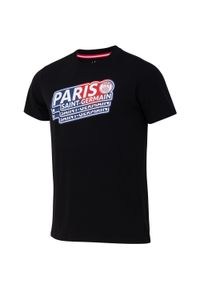 Koszulka męska PSG. Kolor: czarny