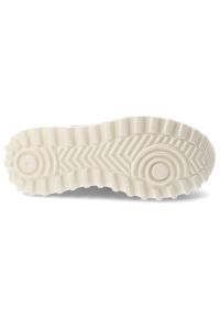 Sneakersy damskie Vinceza, cholewka ze skóry naturalnej zamszowej z kontrastowymi panelami klasyczne wiązanie masywna platformowa podeszwa, beżowe, 7. Kolor: beżowy. Materiał: zamsz, skóra. Szerokość cholewki: normalna #2