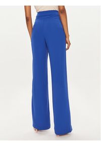 Morgan Spodnie materiałowe 241-PBARY Niebieski Straight Fit. Kolor: niebieski. Materiał: syntetyk