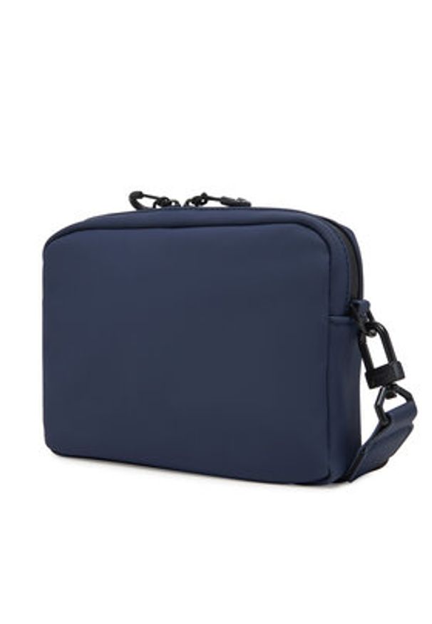 Guess Saszetka HMSOWR P5272 Granatowy. Kolor: niebieski. Materiał: skóra