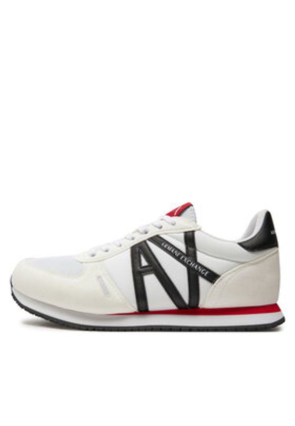 Armani Exchange Sneakersy XUX017 XCC68 K488 Biały. Kolor: biały. Materiał: materiał