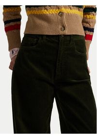Polo Ralph Lauren Spodnie materiałowe 211A87463001 Zielony Wide Leg. Kolor: zielony. Materiał: bawełna #3