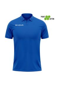 Letnie polo z bawełny Givova - Sportowa elegancja. Typ kołnierza: polo. Kolor: wielokolorowy. Materiał: bawełna. Sezon: lato. Sport: piłka nożna
