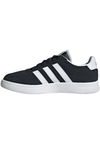 Adidas - Buty adidas Breaknet 2.0 W ID5269 czarne. Okazja: na co dzień. Zapięcie: sznurówki. Kolor: czarny. Materiał: guma, zamsz, syntetyk, skóra