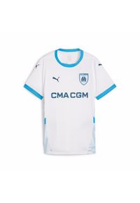 Puma - Koszulka domowa dla kobiet OM 2024/25. Kolor: niebieski, wielokolorowy, biały. Sport: piłka nożna #1