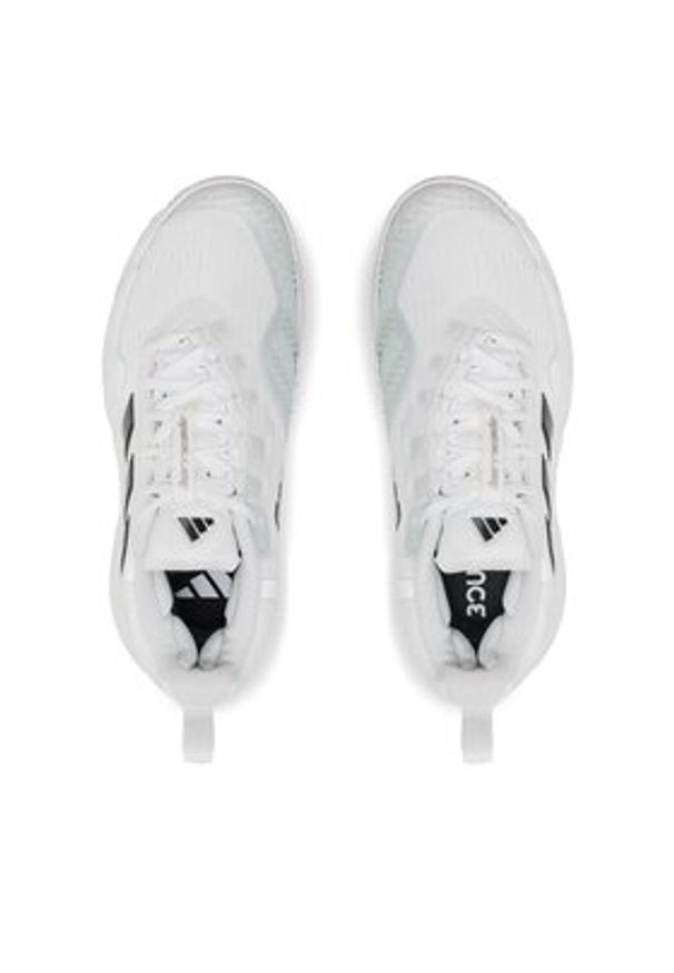Adidas - adidas Buty do tenisa Barricade ID1548 Biały. Kolor: biały. Materiał: materiał. Sport: tenis