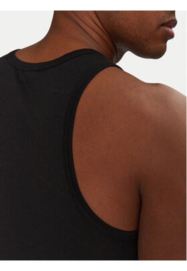 Emporio Armani Underwear Tank top EM000385 AF10771 UC001 Czarny Slim Fit. Kolor: czarny. Materiał: bawełna