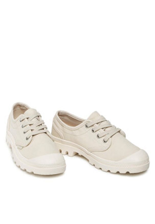 Palladium Trampki Pampa Oxford 92351-210-M Beżowy. Kolor: beżowy. Materiał: materiał