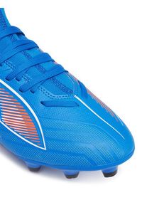 Puma Buty do piłki nożnej Ultra 6 Play+ Fg/Ag 108548 01 Niebieski. Kolor: niebieski. Materiał: skóra