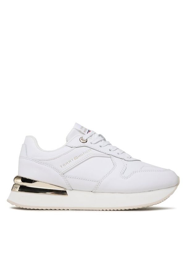 TOMMY HILFIGER - Sneakersy Tommy Hilfiger. Kolor: biały