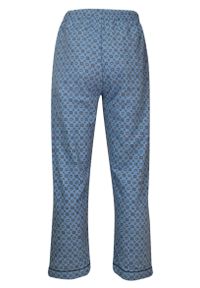 ForMax - Piżama Dwuczęściowa Flanelowa, Błękitna, Długie Spodnie, Koszula Długi Rękaw -FORMAX. Kolor: niebieski. Materiał: bawełna. Długość: długie #2