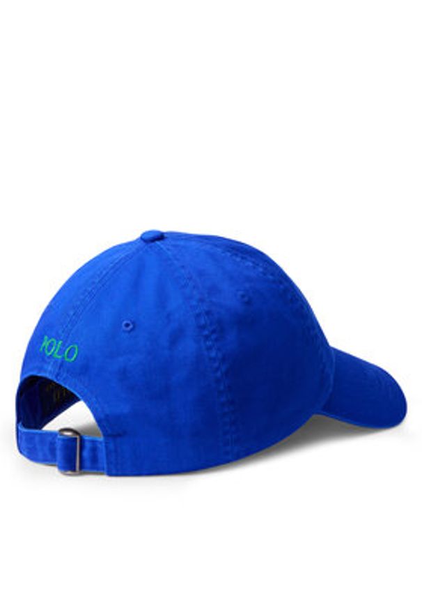 Polo Ralph Lauren Czapka z daszkiem 710667709500 Niebieski. Kolor: niebieski. Materiał: bawełna
