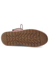 Czerwone Trzewiki Artiker Skórzane Obuwie Damskie. Okazja: na co dzień. Zapięcie: sznurówki. Kolor: czerwony. Materiał: skóra. Szerokość cholewki: normalna. Styl: casual, klasyczny #5