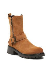 Botki Clara Barson. Kolor: brązowy #1