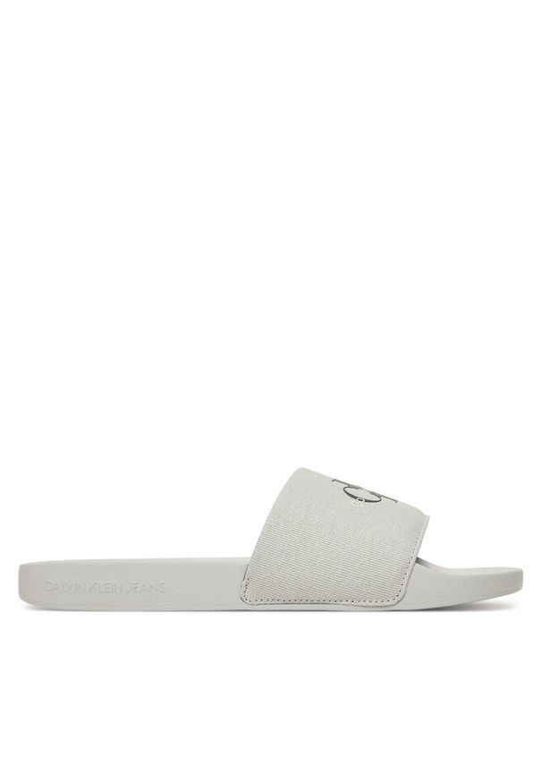Klapki Calvin Klein Jeans. Kolor: szary