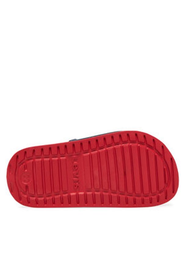 Levi's® Klapki Pool Mini VPOL0188S Granatowy. Kolor: niebieski. Materiał: syntetyk