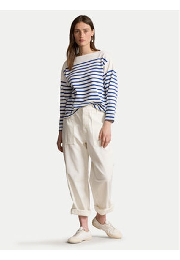 Polo Ralph Lauren Bluzka 211891523001 Écru Regular Fit. Typ kołnierza: polo. Materiał: bawełna