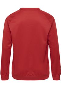 Bluza do piłki ręcznej dla dzieci Hummel Promo Kids Poly Sweatshirt. Kolor: czerwony, różowy, wielokolorowy