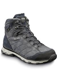 MEINDL - Buty trekkingowe damskie Meindl Tramin Gtx. Wysokość cholewki: za kostkę. Kolor: szary. Materiał: zamsz. Szerokość cholewki: normalna. Styl: sportowy