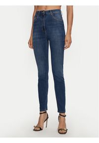 Elisabetta Franchi Jeansy PJ-68S-46E2-V320 Granatowy Skinny Fit. Kolor: niebieski #1