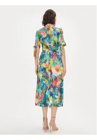 Liu Jo Sukienka codzienna CA4359 TS017 Kolorowy Regular Fit. Okazja: na co dzień. Materiał: syntetyk. Wzór: kolorowy. Typ sukienki: proste. Styl: casual #6