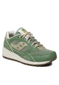 Saucony Sneakersy Shadow 6000 S70639 Zielony. Kolor: zielony. Materiał: materiał