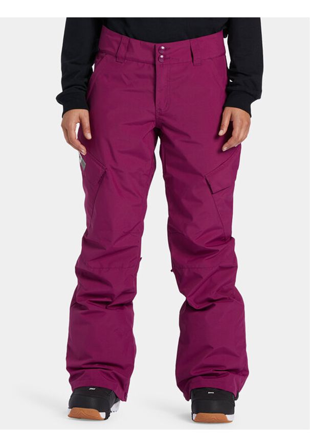 DC Spodnie snowboardowe Nonchalant Snpt ADJTP03023 Fioletowy Regular Fit. Kolor: fioletowy. Materiał: syntetyk. Sport: snowboard