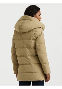 Lauren Ralph Lauren - LAUREN RALPH LAUREN Płaszcz zimowy 297962420003 Beżowy Oversize. Kolor: beżowy. Materiał: syntetyk. Sezon: zima #3
