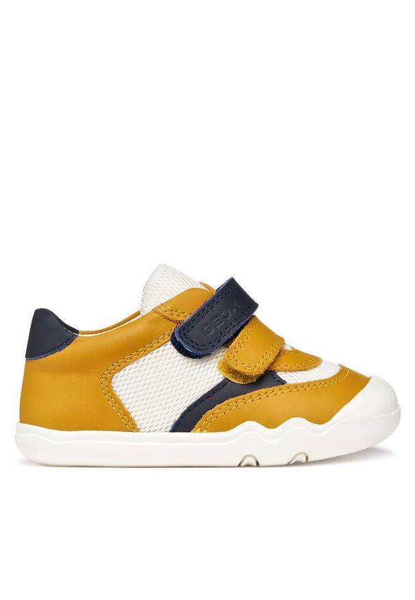 Sneakersy Geox. Kolor: pomarańczowy