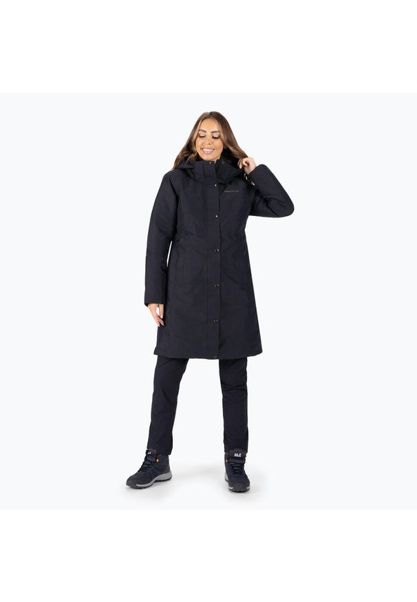 Płaszcz przeciwdeszczowy damski Marmot Chelsea Coat. Kolor: czarny. Materiał: puch