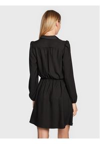 NAF NAF Sukienka koktajlowa Kalet THNR51 Czarny Regular Fit. Kolor: czarny. Materiał: syntetyk. Styl: wizytowy #5